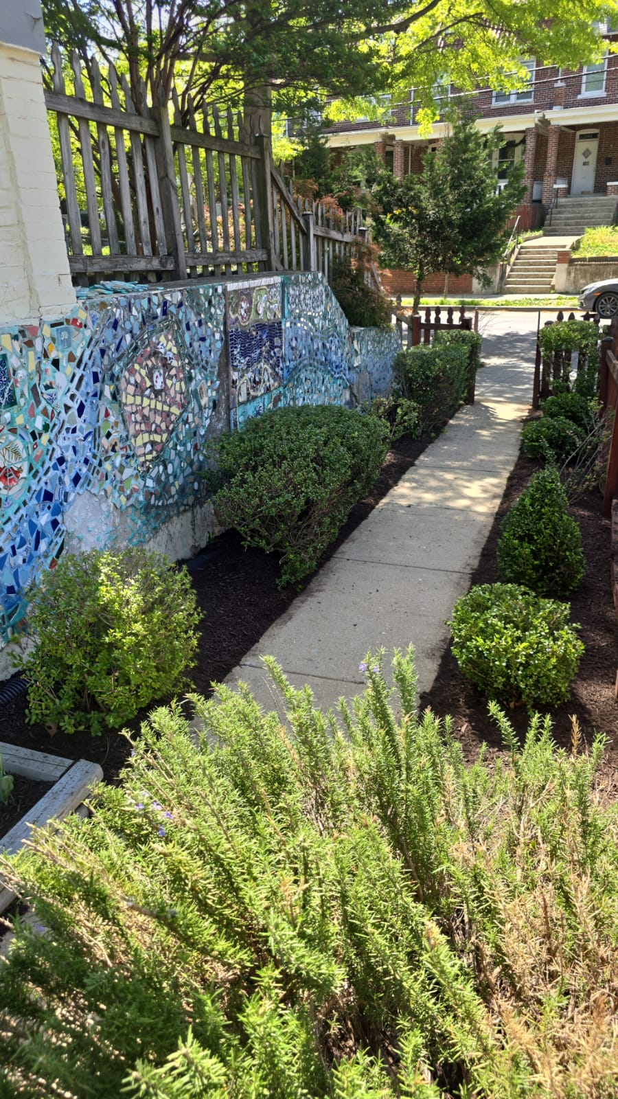 Urban Residential Patio Design - Residential landscaping project